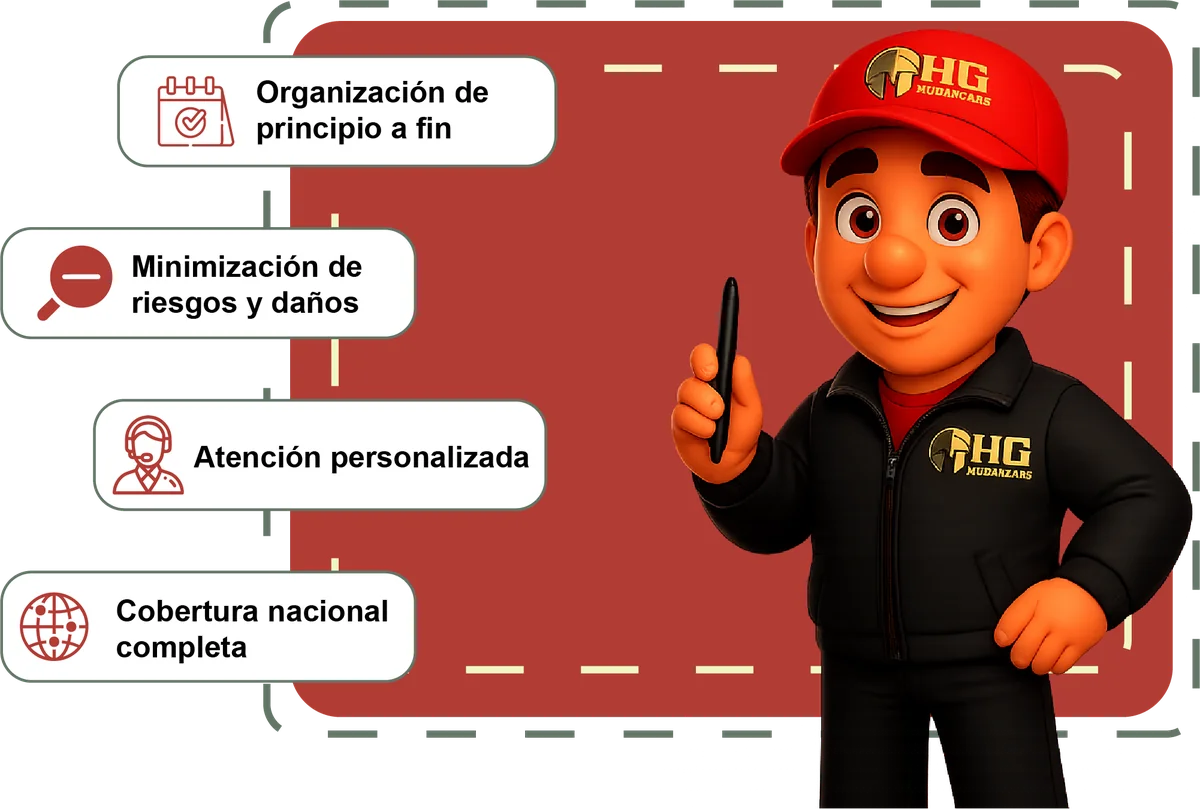 Garantías del servicio de mudanzas nacionales