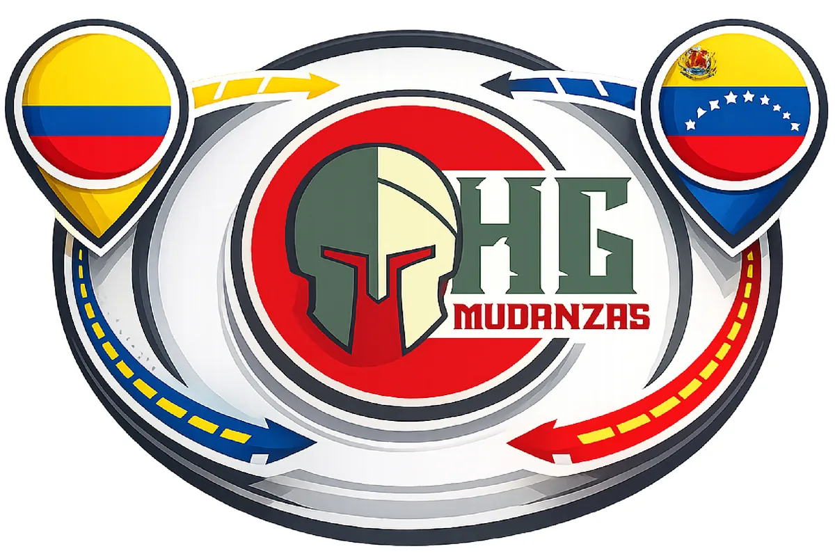Ruta de mudanzas entre Colombia y Venezuela